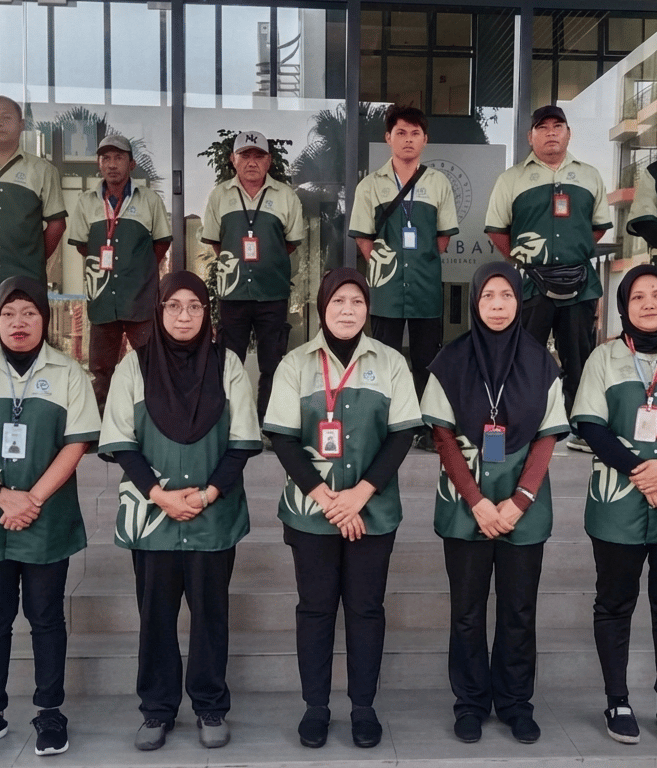 Professional TOT Cleaning & Landscape Service Sdn Bhd team ready for expert services.