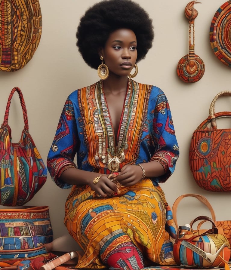 A cozy corner of a home filled with colorful handmade cushions and throws.