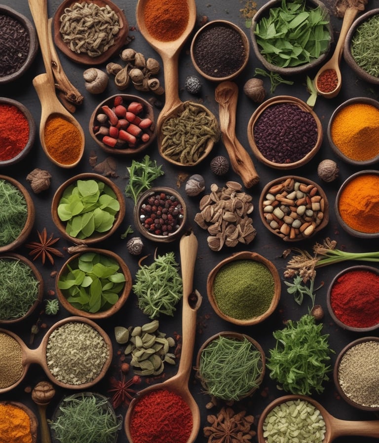 A vibrant display of fresh organic fruits arranged in a rustic basket.