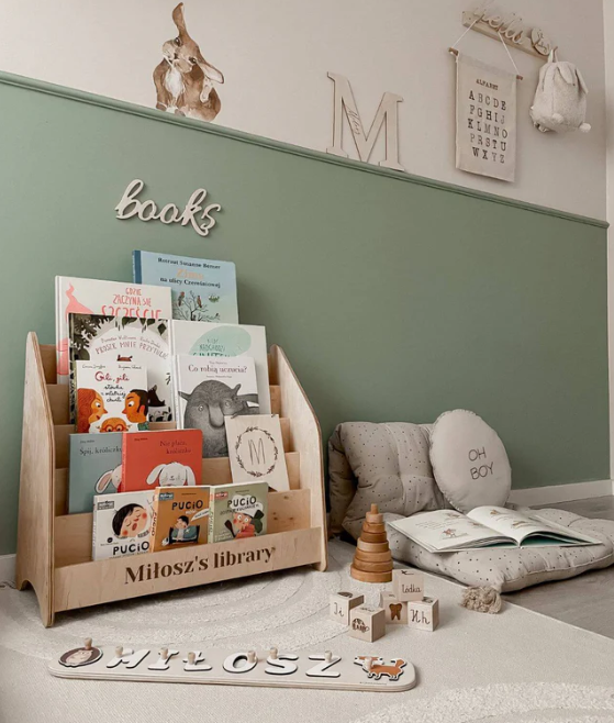 Personalize book shelf