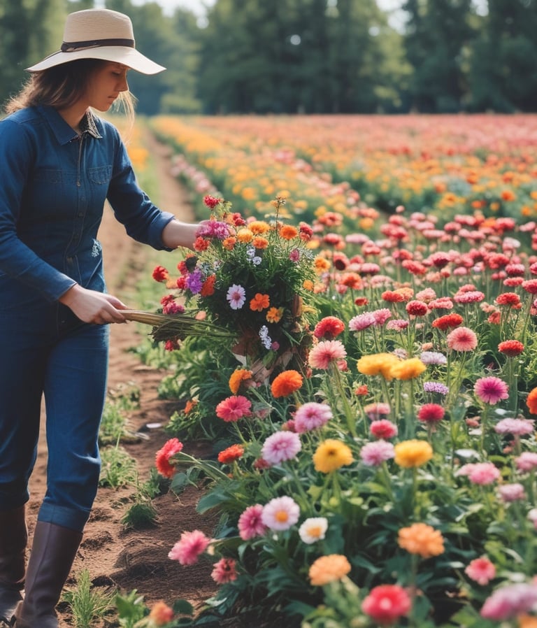 A vibrant basket overflowing with fresh eggs nestled on hay.