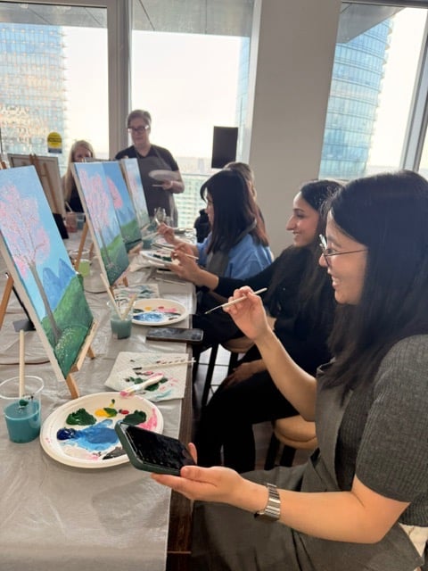 corporate events paint party vancouver