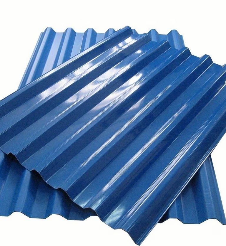Colour roofing sheets