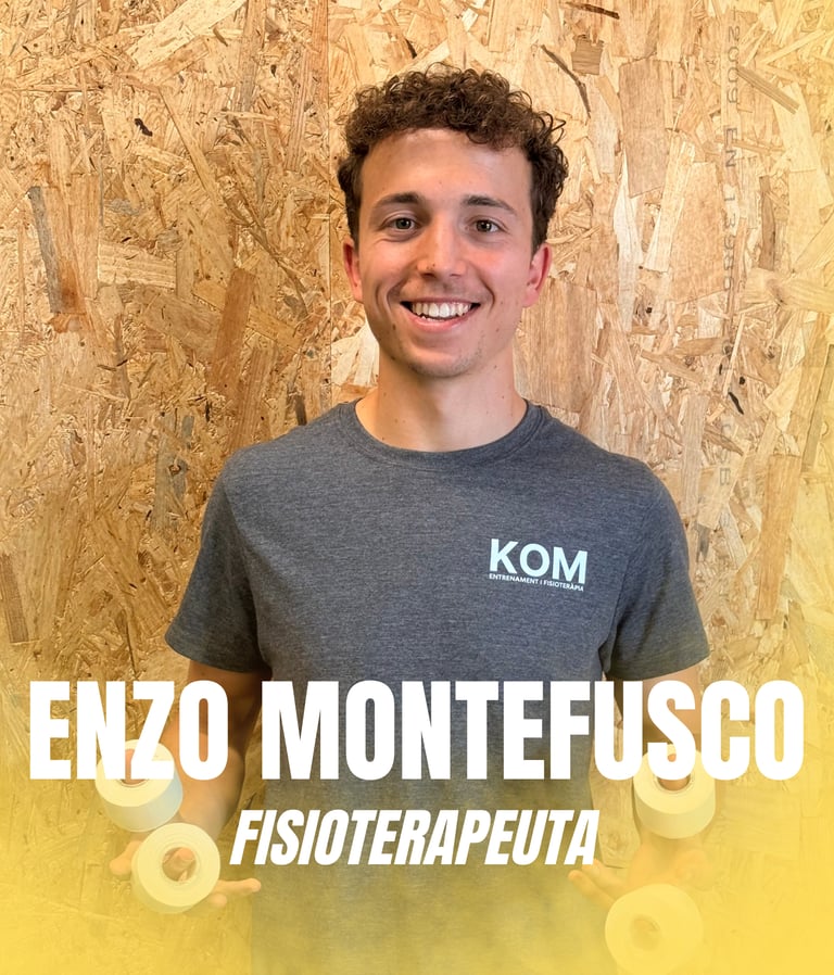 Enzo Montefusco - Fisioterapeuta a KOM Granollers