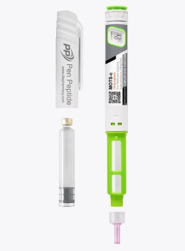 10 мг ( 1 ручка ) 4 300 ₴ Мотс-Ц шприц-ручка MOTS-c 10 мг (жиросжигатель) Топ продаж