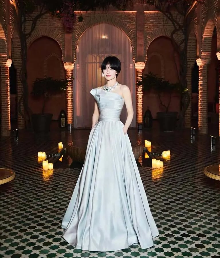 Song Hye Kyo em festa da Chaumet