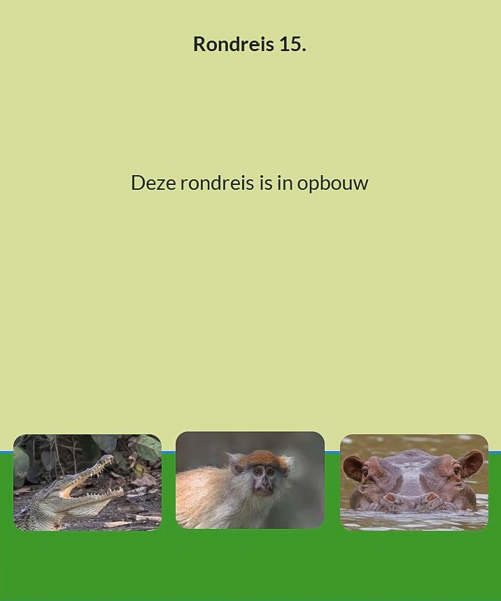 Flyer Tour 15 – vogelfotografie Gambia rondreis (in voorbereiding). Deze trip is nog in ontwikkeling
