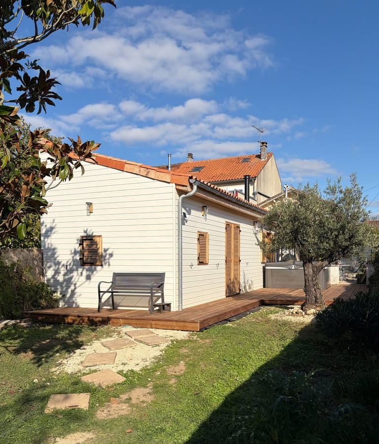 Terrasse et couverture avec Zinguerie