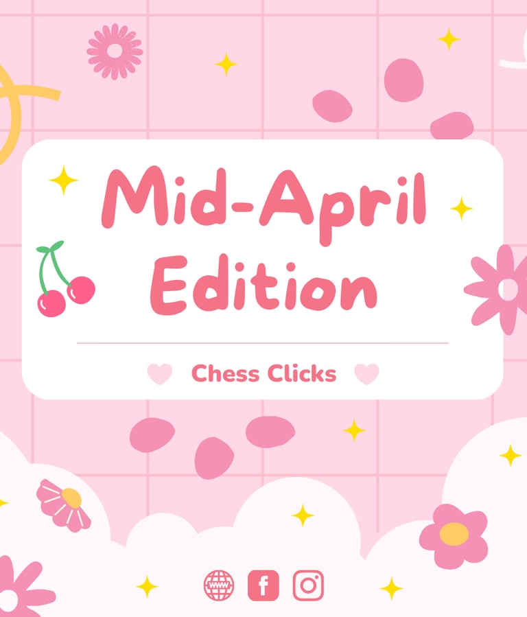 Mid-April Edition by Chess Clicks. Chess Tournaments Malaysia. International Chess Tournaments