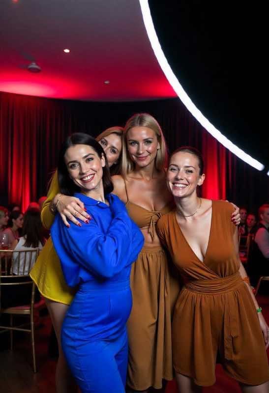 Trade show booth visitors using portable photo booth rental Bakersfield