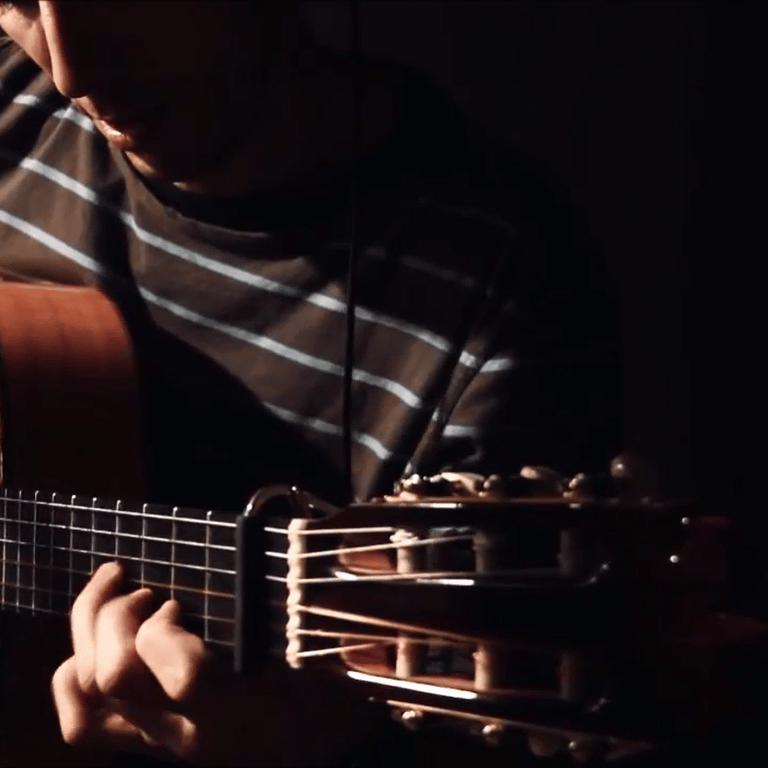 Paco Lomeña grabando el videoclip de "Barcelona sessions" "Oba la bem ela" junto a Xuxa Levy.