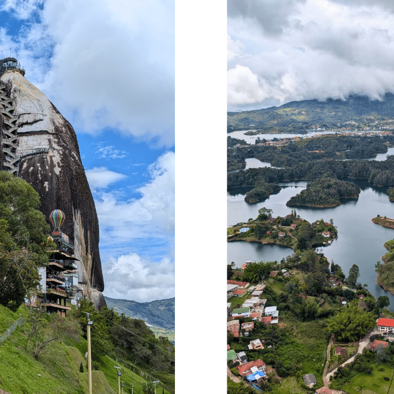 visite guidée en français de guatapé
