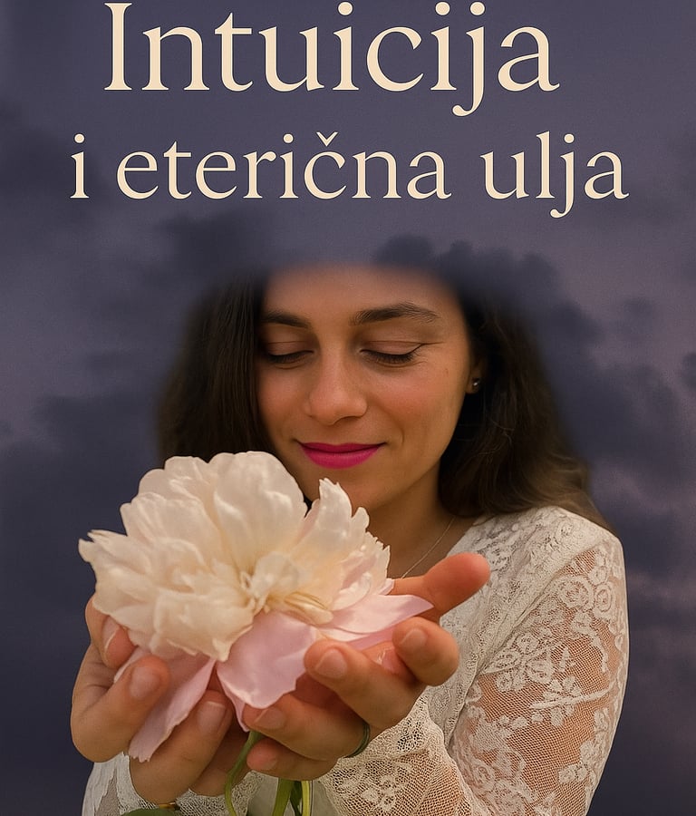 a woman holding a flower in her hands