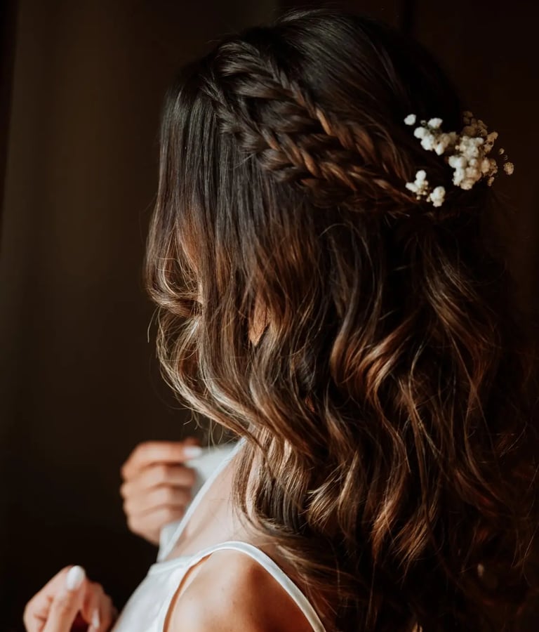 Maquillaje y peinado de novia en Huesca