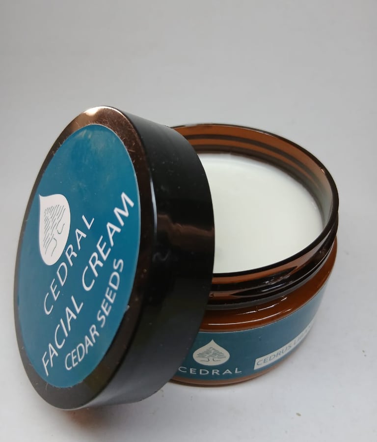 FACIAL CREAM CEDAR SEEDS LEBANON NATURAL