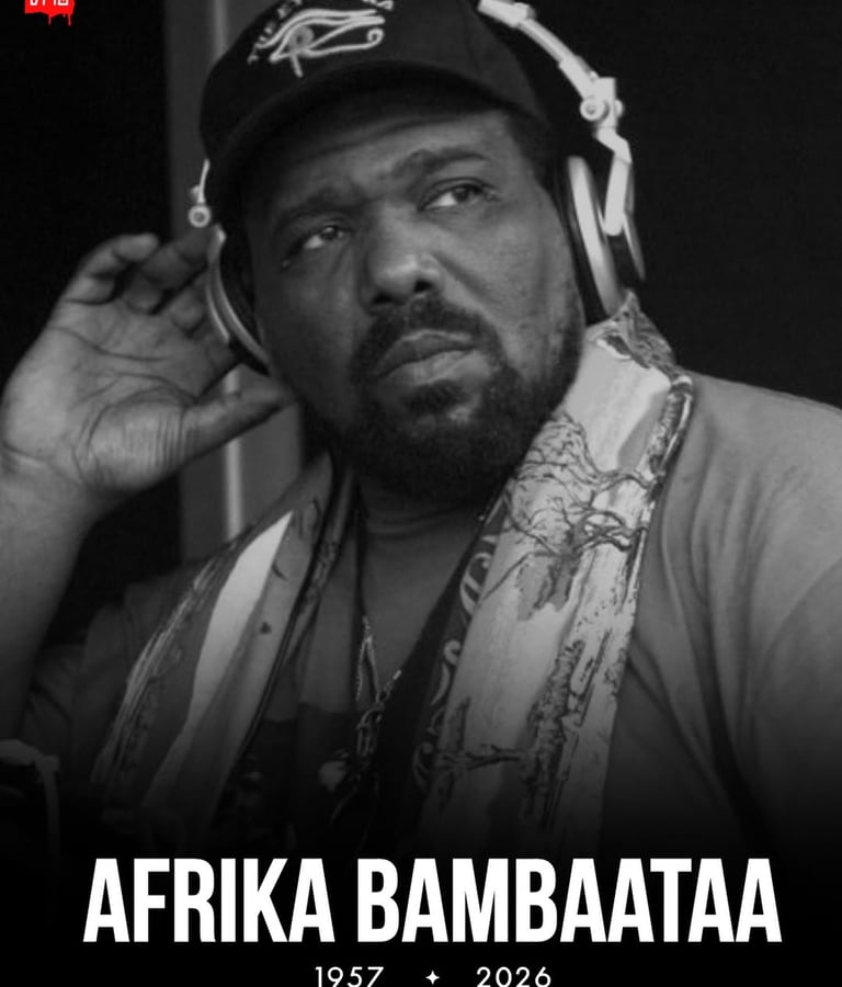 Afrika Bambaataa pioneiro do hip hop em Nova York