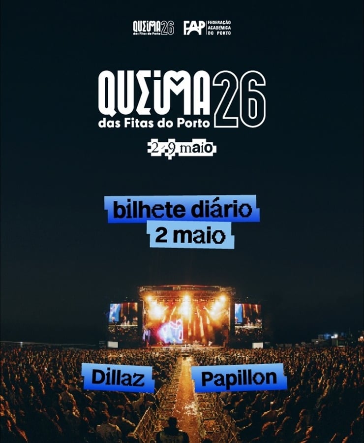 Dillaz e Papillon em show na Queima das Fitas do Porto