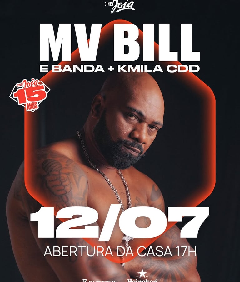 mv bill 30 anos carreira cine joia