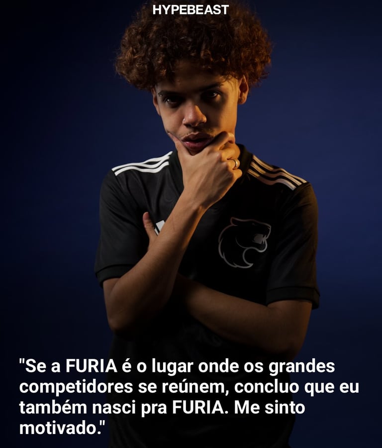 Jotapê anunciado pela FURIA em nova fase da carreira