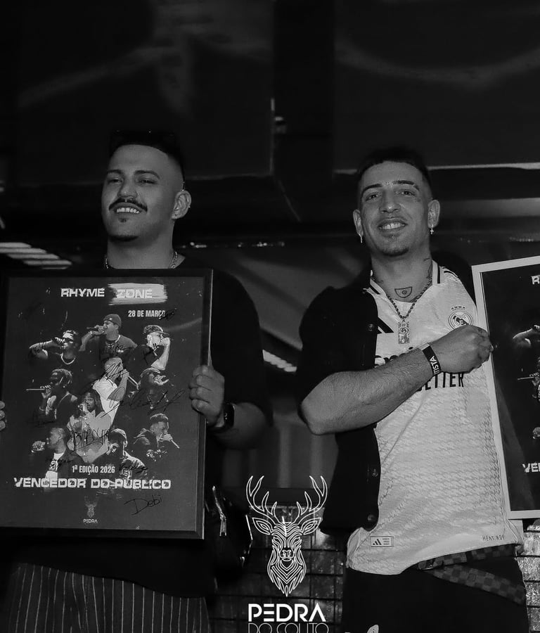 Lucas Garcez vencedor do Rhyme Zone Pedra do Couto