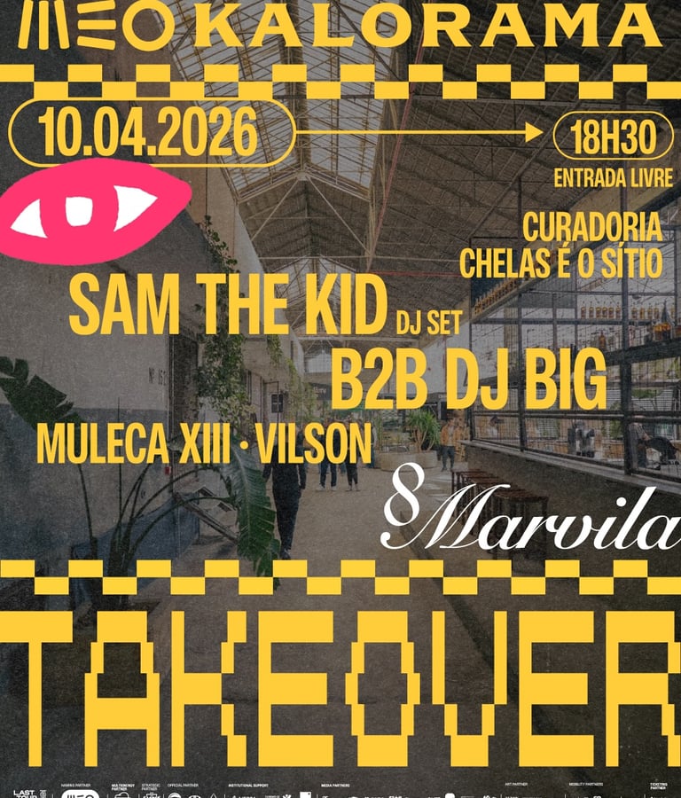 evento MEO Kalorama em Marvila com DJs e público urbano
