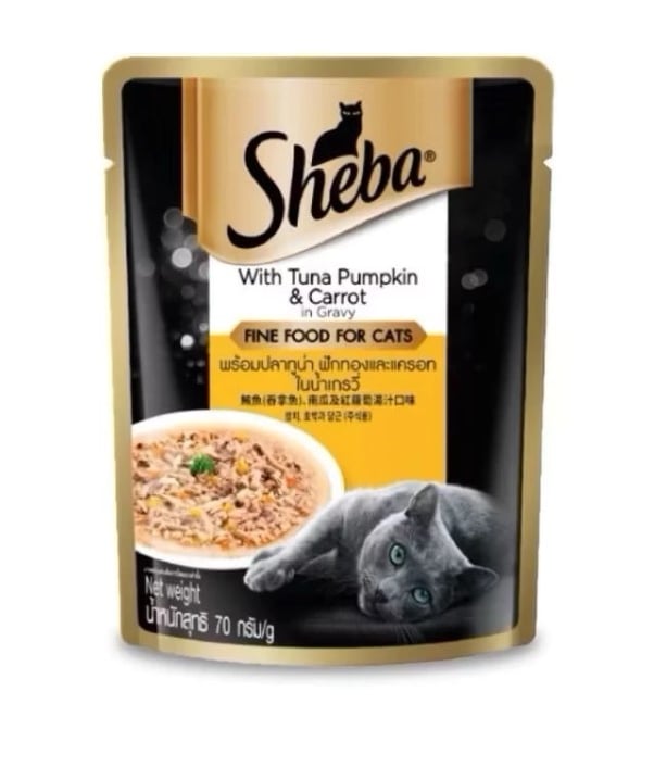 SHEBA TUNA PUMPKIN WETFOOD