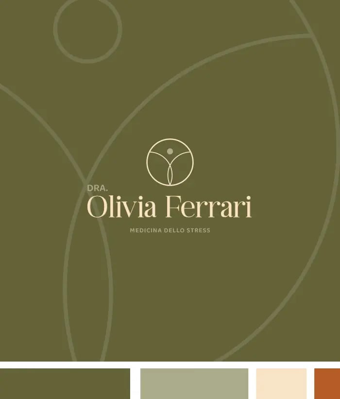 Logo Olivia Ferrari, specialista in medicina dello stress.