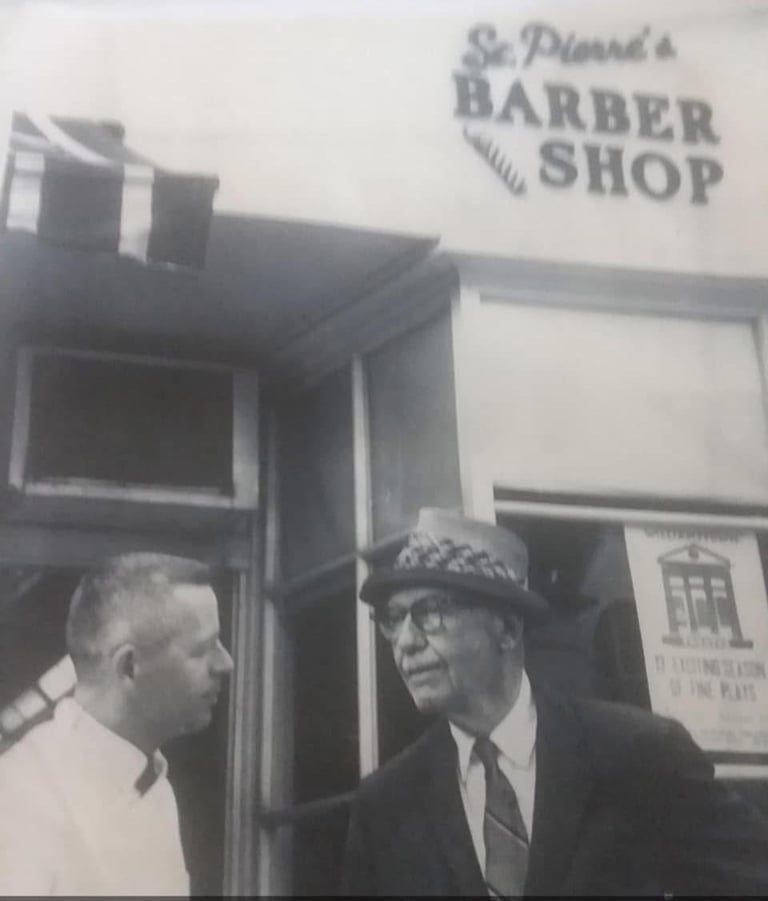 Jerry Maloney the Barber St.Pierres Barbershop