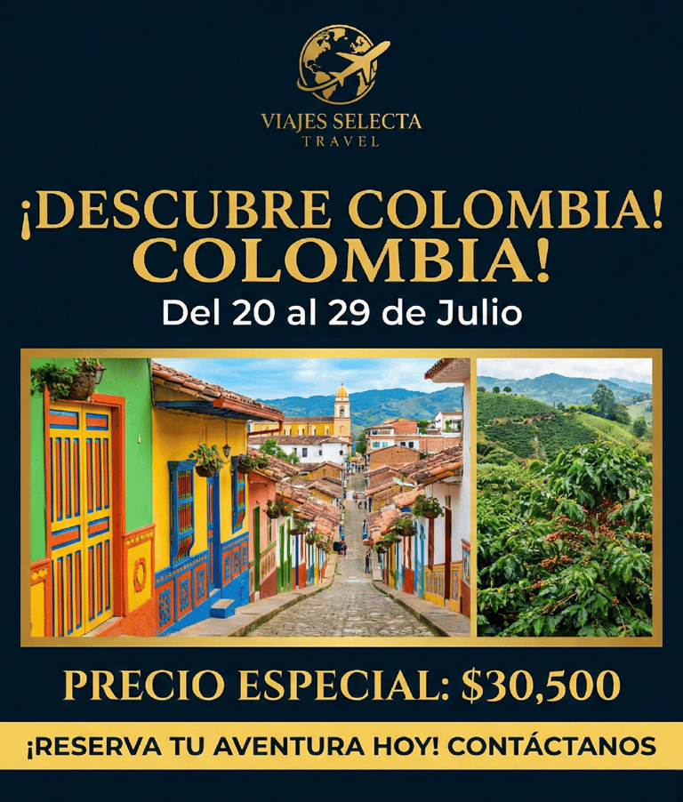 Descubre Colombia al máximo, con esta super promoción 