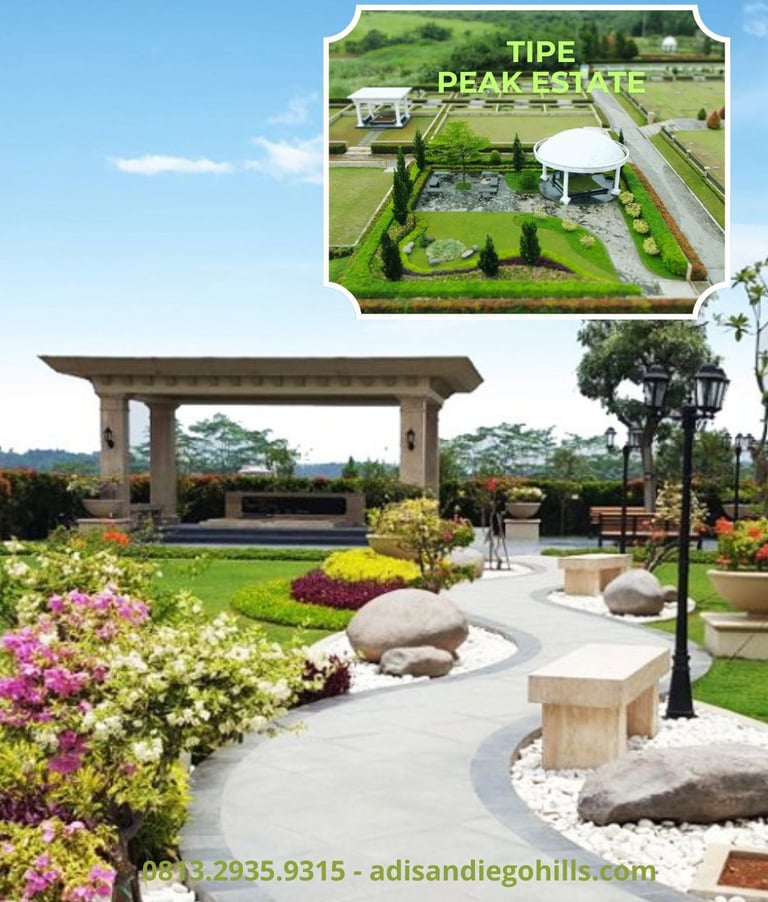 San diego hills memorial park karawang tipe peak estate diatas bukit elevasi tertinggi view terbaik