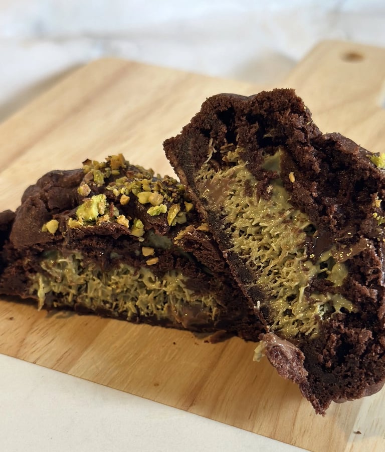 The Pistachio Knafeh Filled Cookie