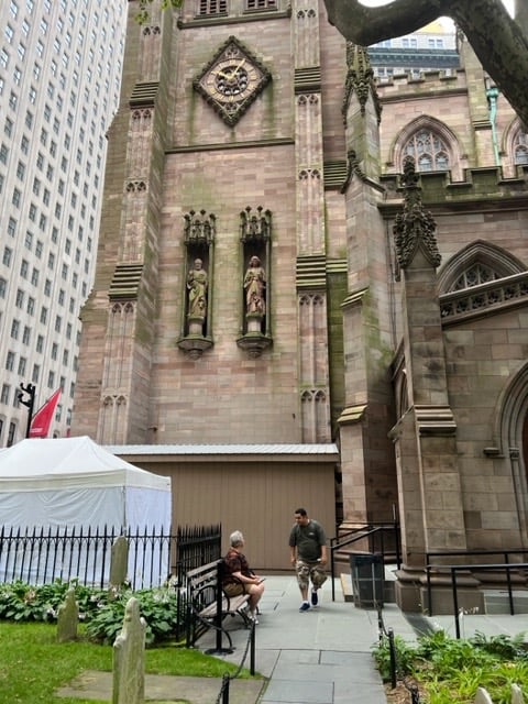 Religion and Wall Street and Trinity Church