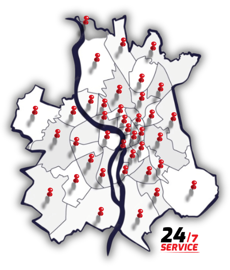 Carte Toulouse depanneur auto