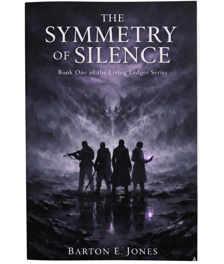 Book one of the Living Ledger Series - The Symmetry of Silence