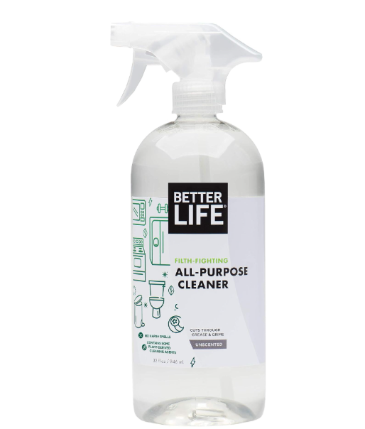 Better Life fragrance free non-toxic all-purpose cleaner
