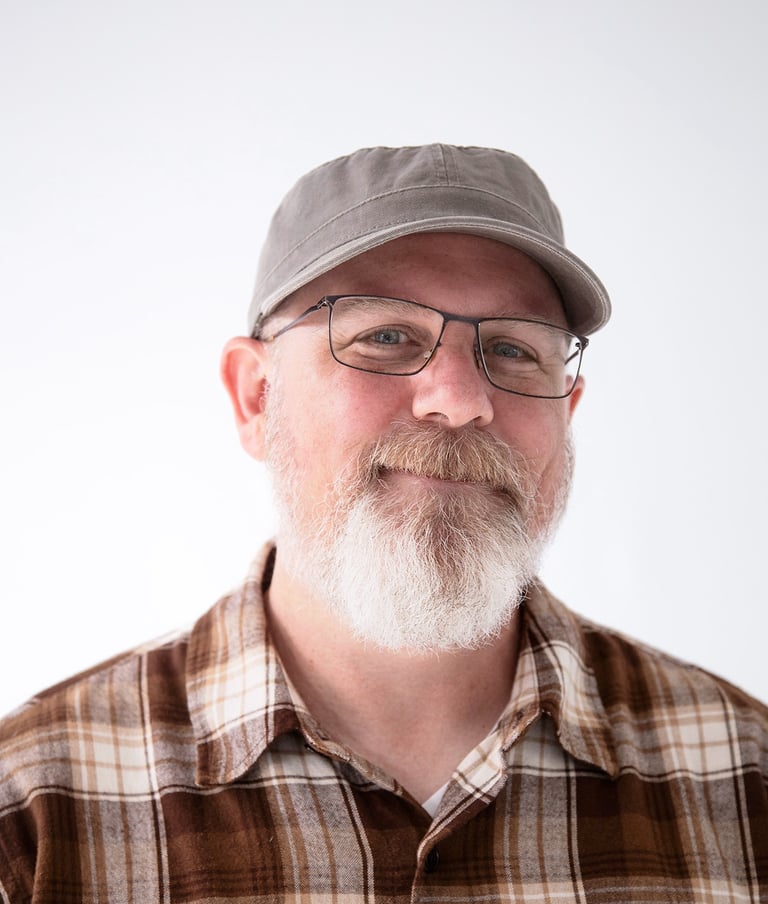 portrait of artist Ryan Dunlavey