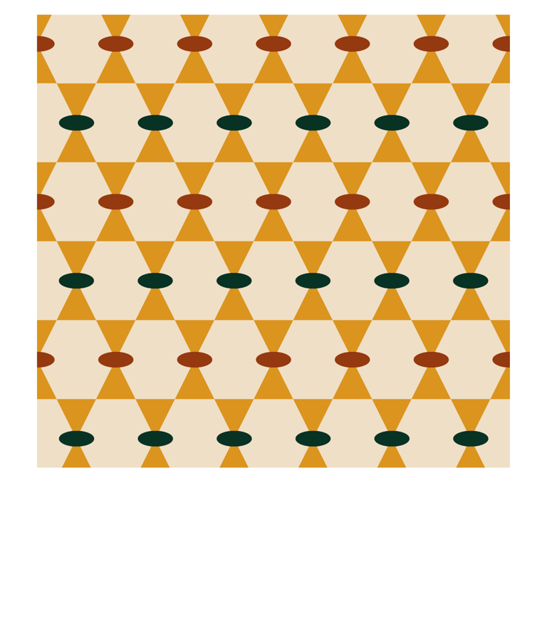 Geometric mid century surface pattern designs