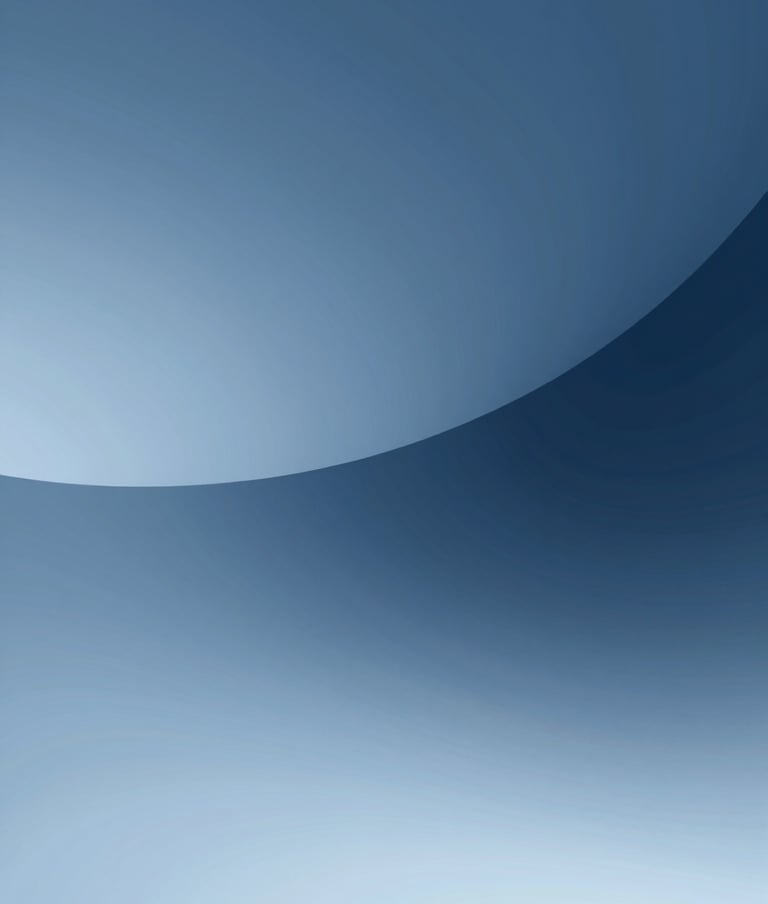 An abstract creative shot representing 'light' and 'clarity'. Soft blue gradients (#778DA9) interacting with dark shadows (#0D1B2A). Clean and sophisticated aesthetic.