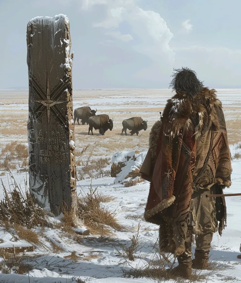 49th Parallel, Northern Plains, 1818
