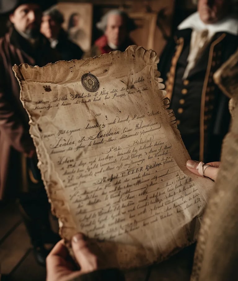 the Proclamation of 1763 document