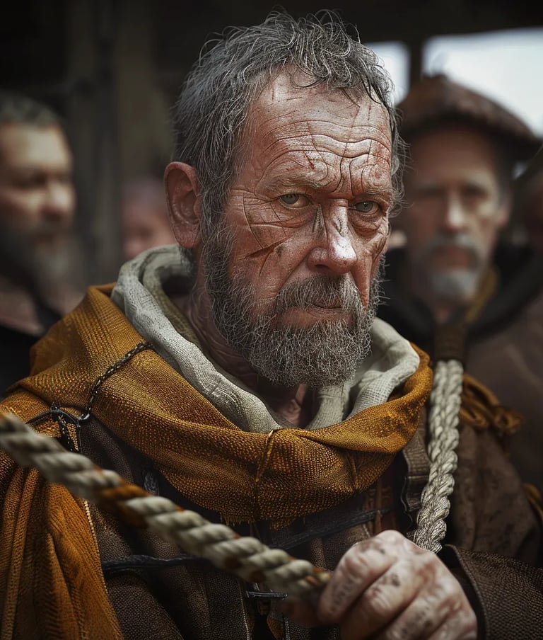 William Tyndale moments before his execution