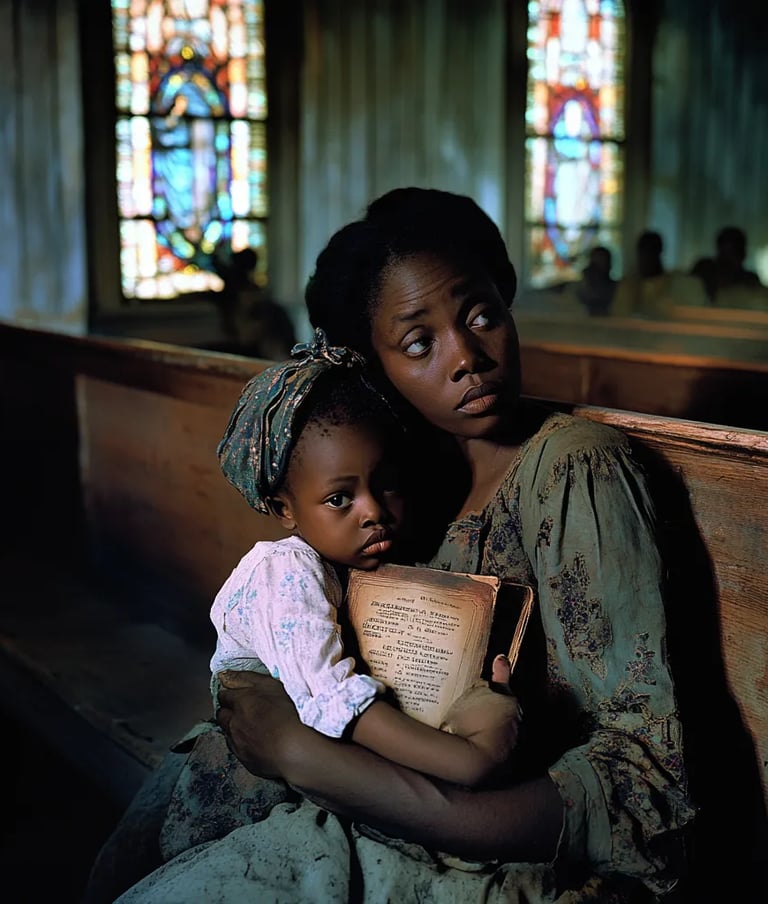 Abandoned Church, Louisiana, 1868