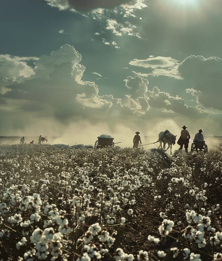 Cotton Plantation, Georgia, 1749