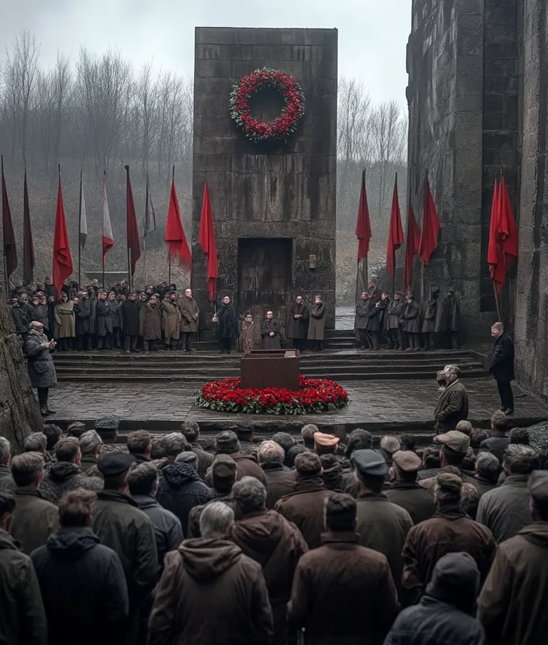 Large socialist funeral ceremony for Domela Nieuwenhuis, Amsterdam, 1919.