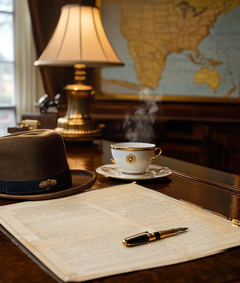 Roosevelt’s fountain pen laid across the executive order