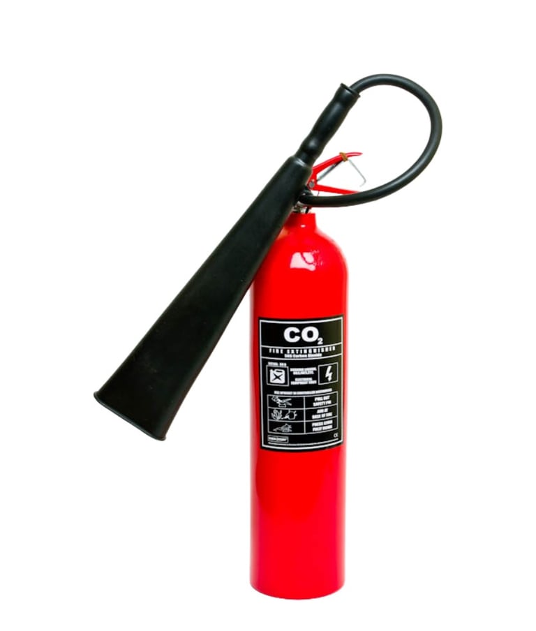 CO2 fire extinguisher