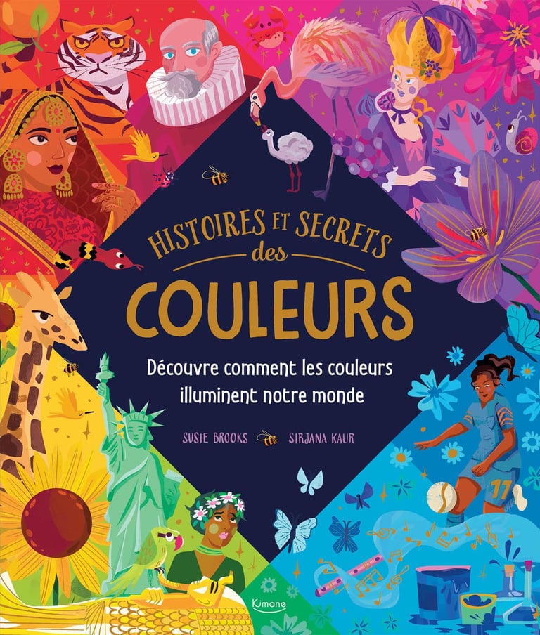 Première de couverture du documentaire Histoires et secrets des couleurs