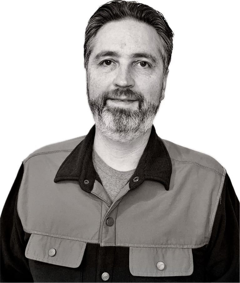 Galen Manning, Author photo black and white