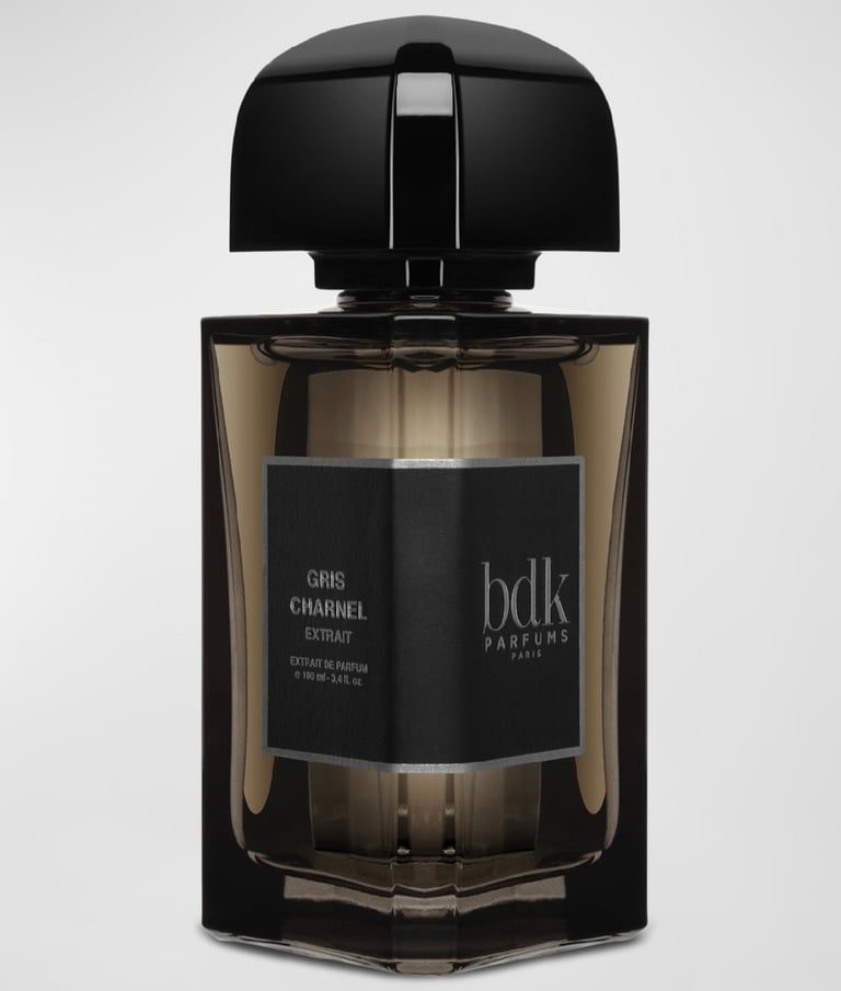 A bottle of BDK Gris Charnel Extrait