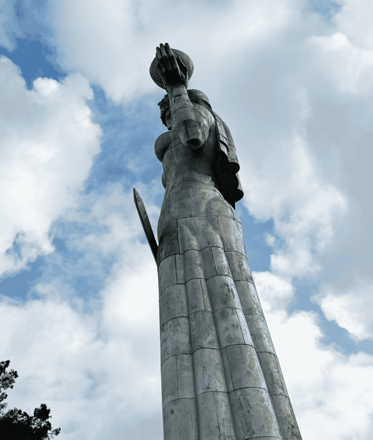 Statue of the Mother of Georgia in Tbilisi.